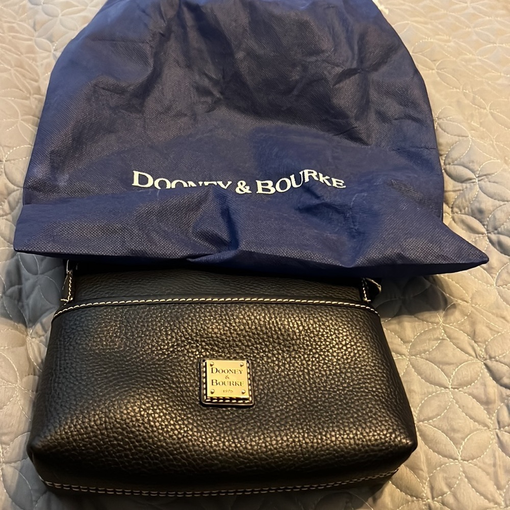 Dooney & Bourke Handbag, Pebble Grain Ginger Crossbody Black​
